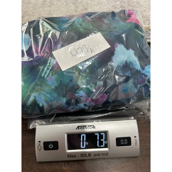 Anthony Richards Floral Multicolor Short Sleeve Dress With Ruffled Collar Sz M - Picture 10 of 10